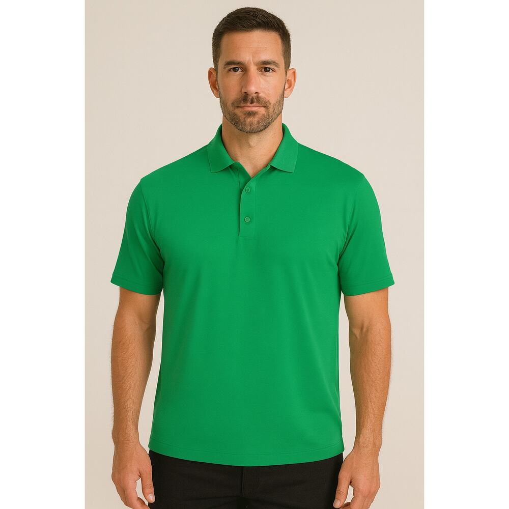 Men's Ahead USA Polo Shirt - Soft Fairway (Green) - Size XL